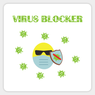 Virus Blocker Sticker